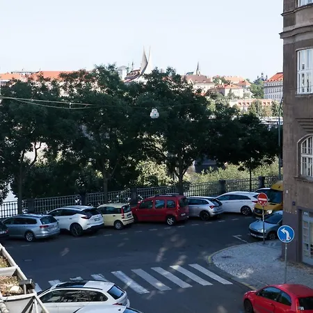 2b Pechackova Family With Balcony By The River * Prague